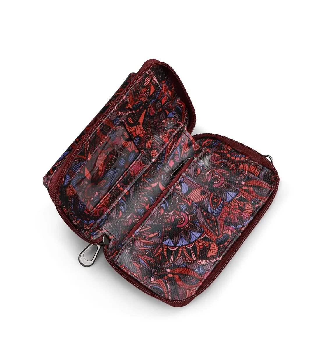 Sakroots Artist Circle Smartphone Wristlet Convertible Cross Body Bag