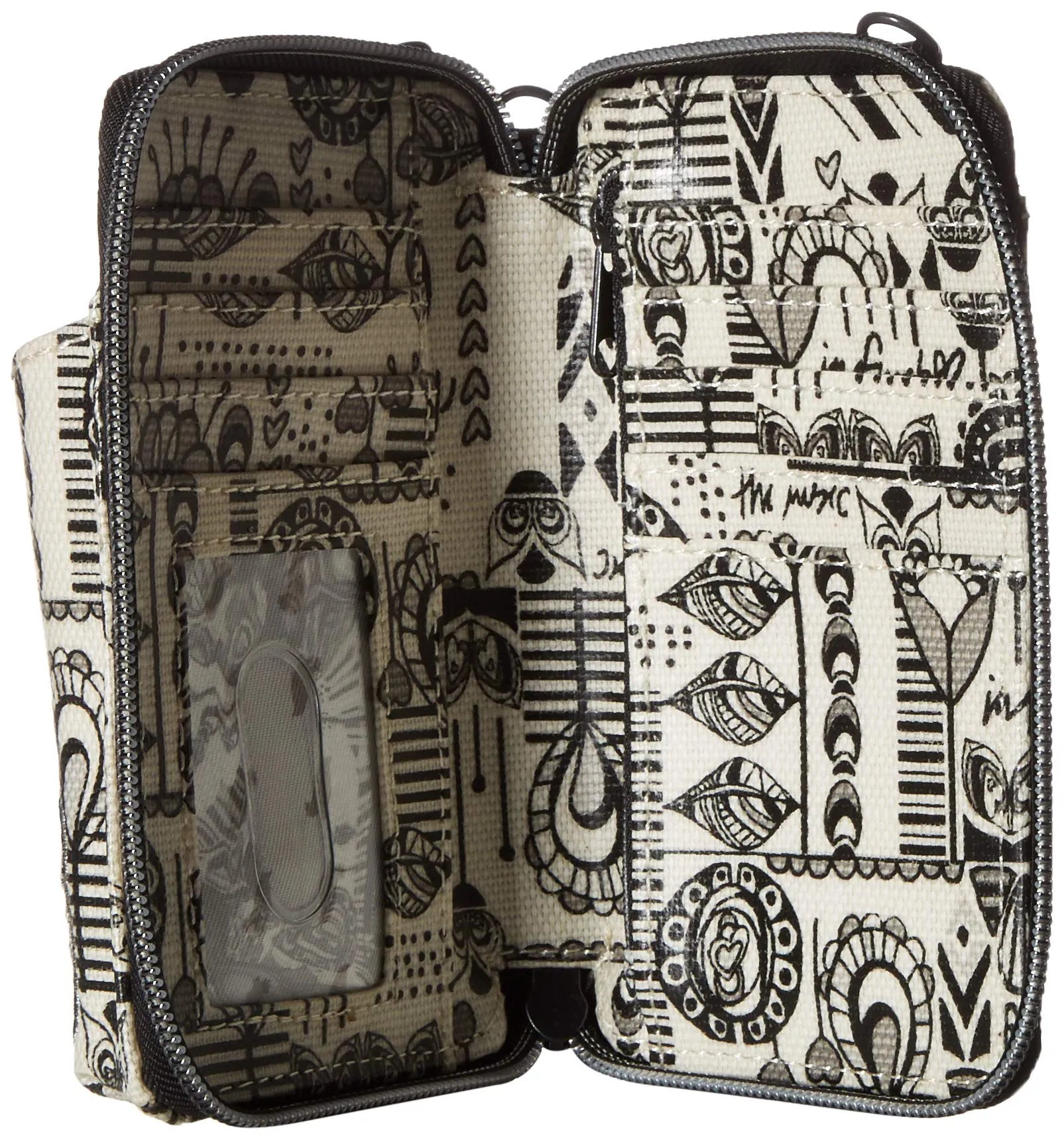 Sakroots Artist Circle Smartphone Wristlet Convertible Cross Body Bag