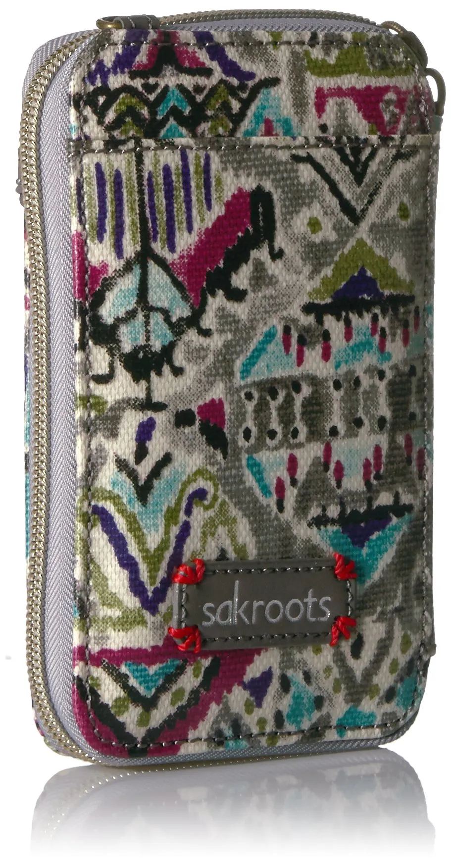 Sakroots Artist Circle Smartphone Wristlet Convertible Cross Body Bag
