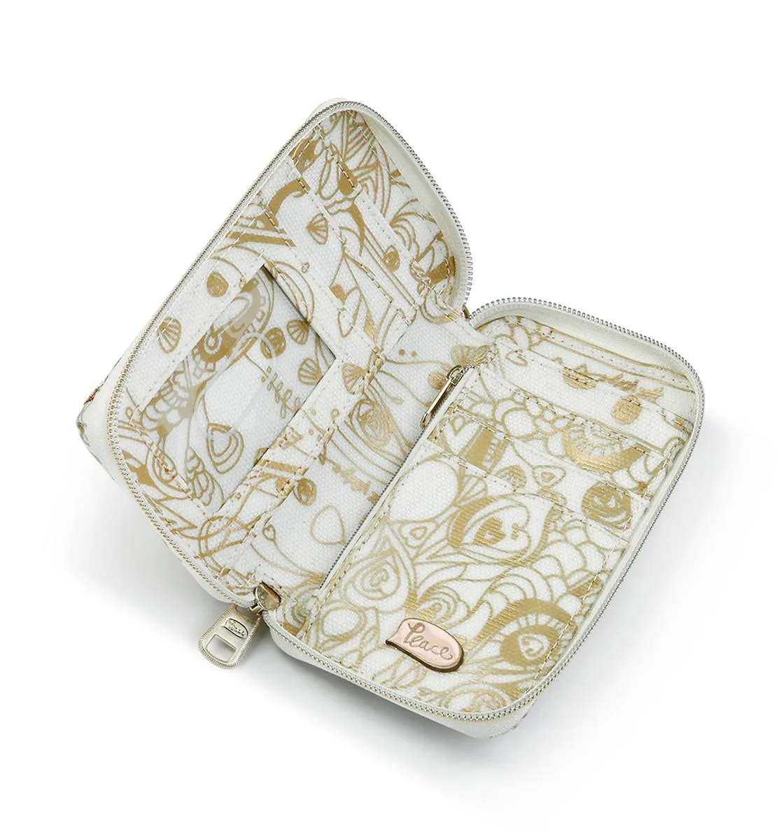 Sakroots Artist Circle Smartphone Wristlet Convertible Cross Body Bag