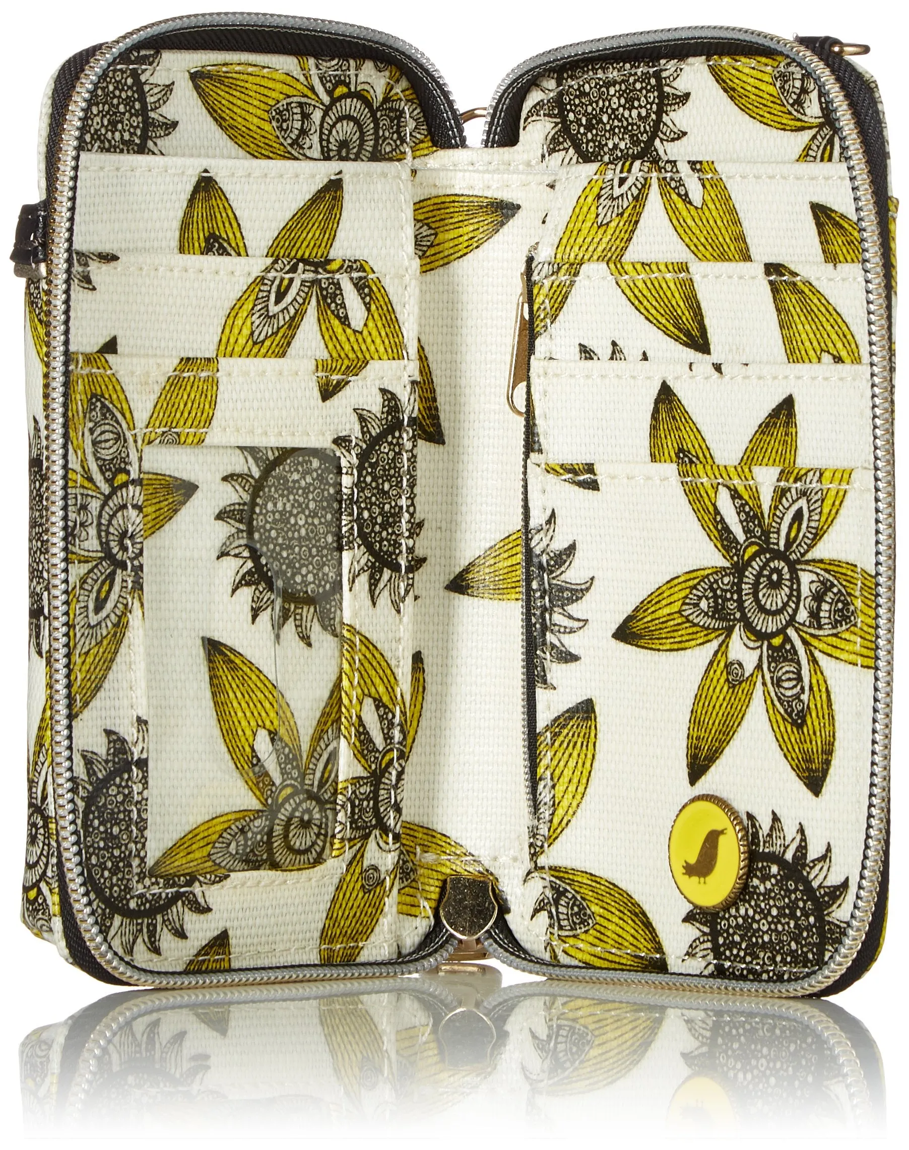 Sakroots Artist Circle Smartphone Wristlet Convertible Cross Body Bag