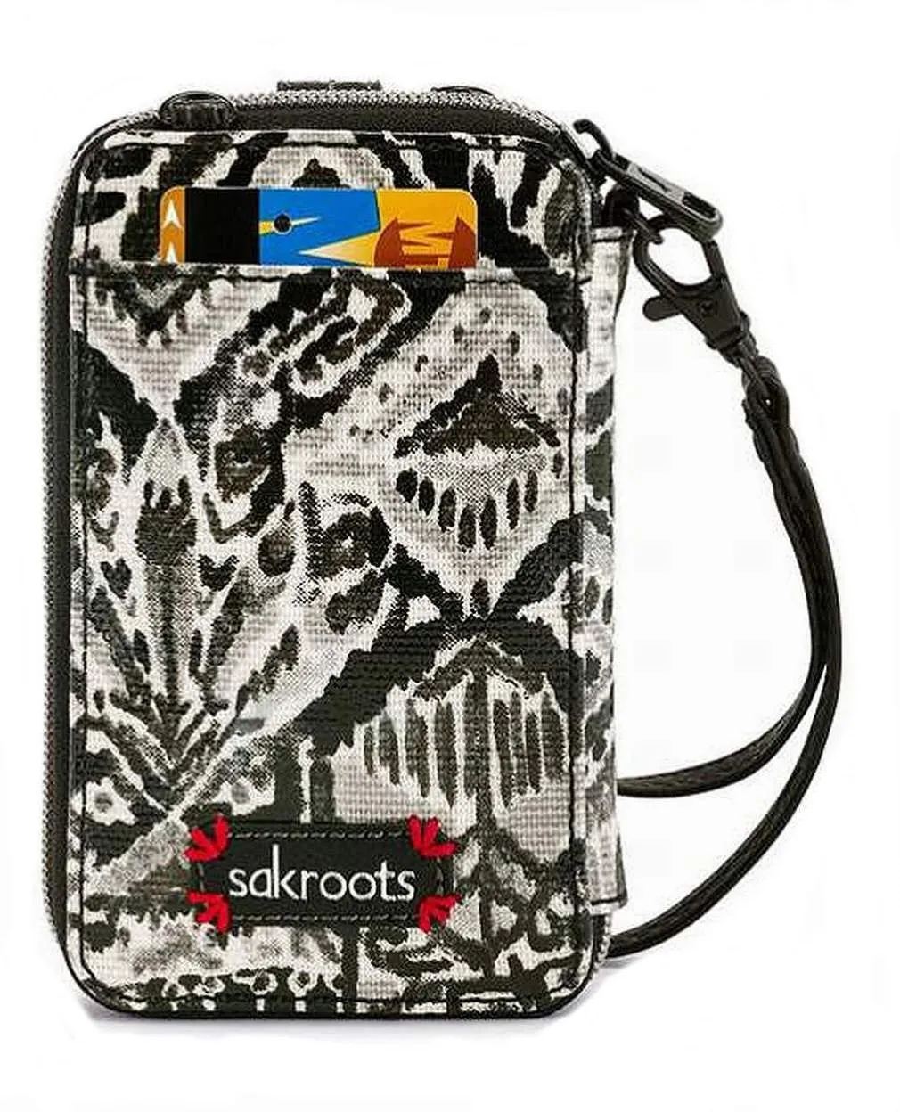 Sakroots Artist Circle Smartphone Wristlet Convertible Cross Body Bag