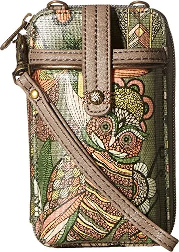 Sakroots Artist Circle Smartphone Wristlet Convertible Cross Body Bag