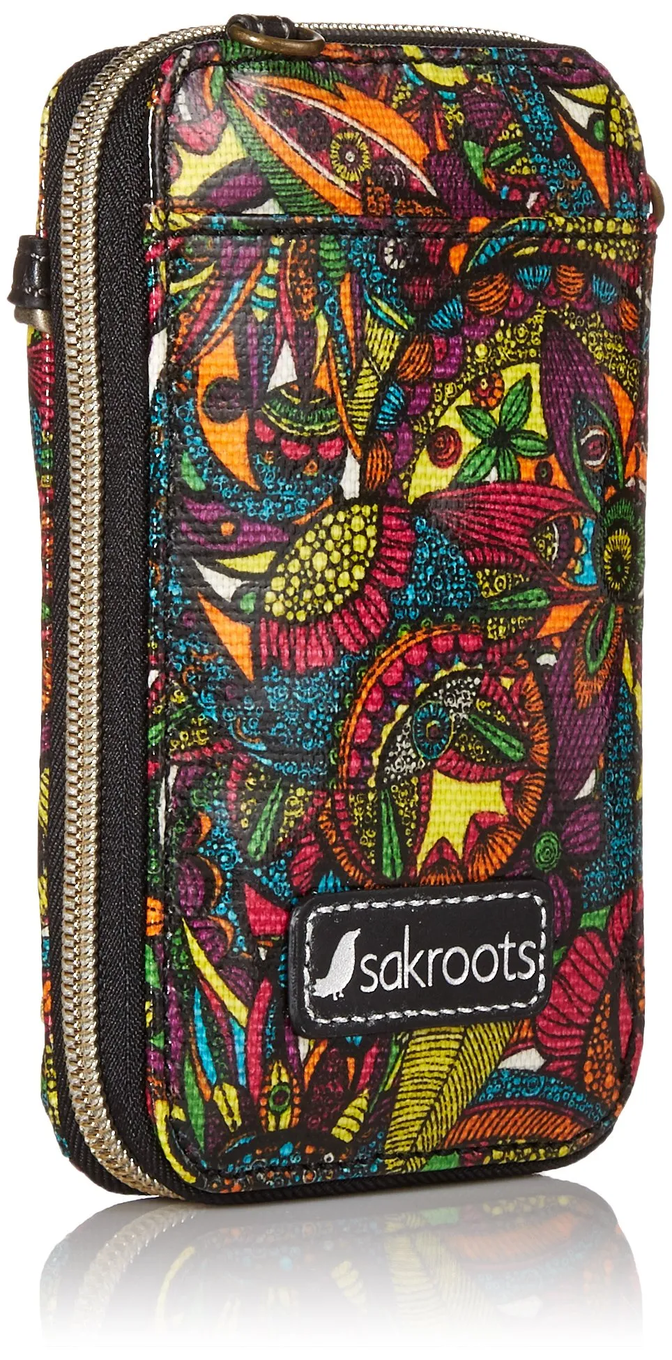 Sakroots Artist Circle Smartphone Wristlet Convertible Cross Body Bag