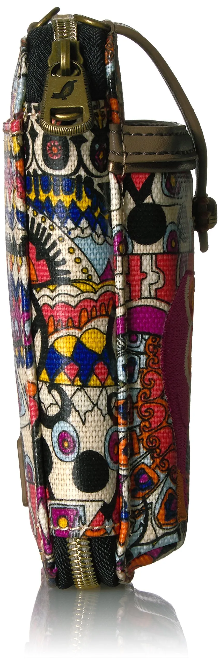 Sakroots Artist Circle Smartphone Wristlet Convertible Cross Body Bag