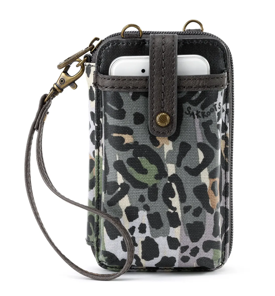 Sakroots Artist Circle Smartphone Wristlet Convertible Cross Body Bag