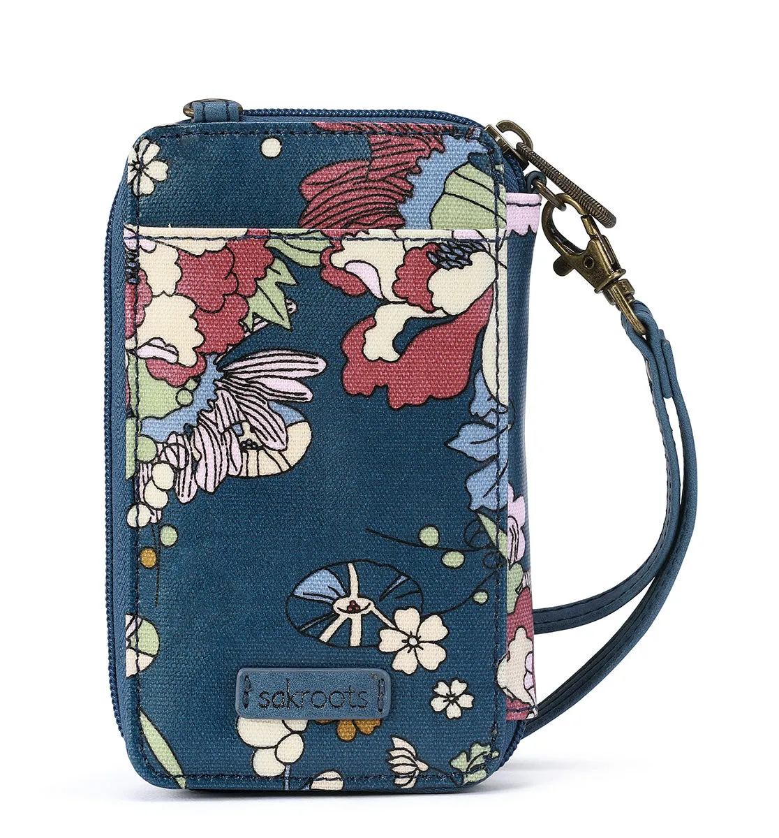 Sakroots Artist Circle Smartphone Wristlet Convertible Cross Body Bag