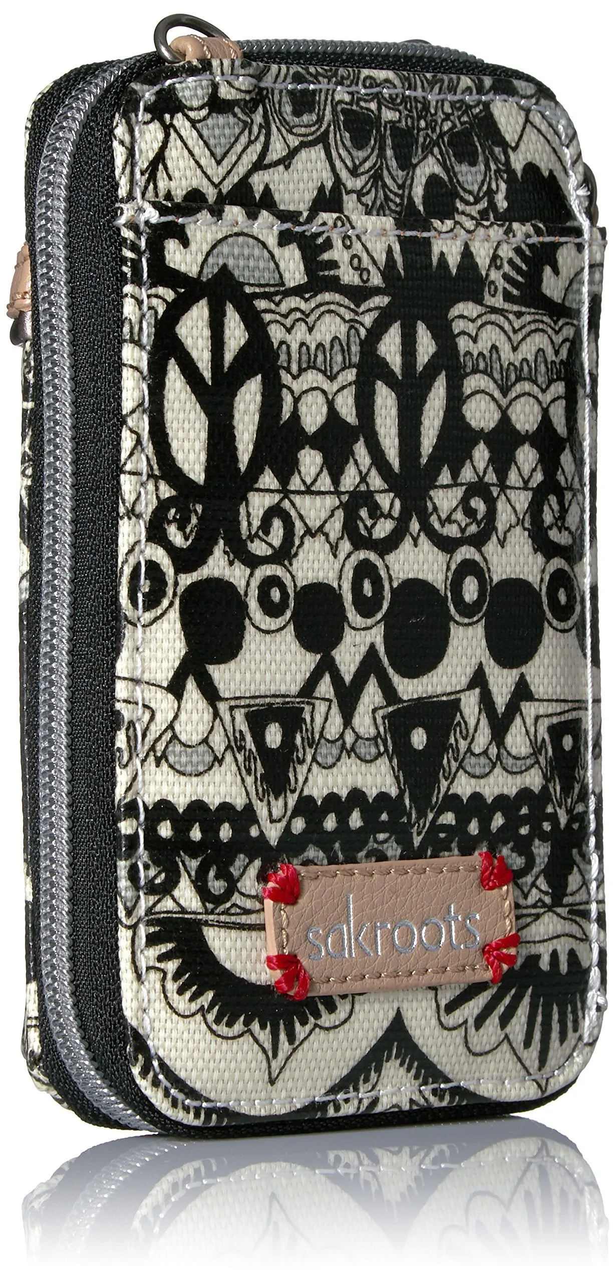 Sakroots Artist Circle Smartphone Wristlet Convertible Cross Body Bag