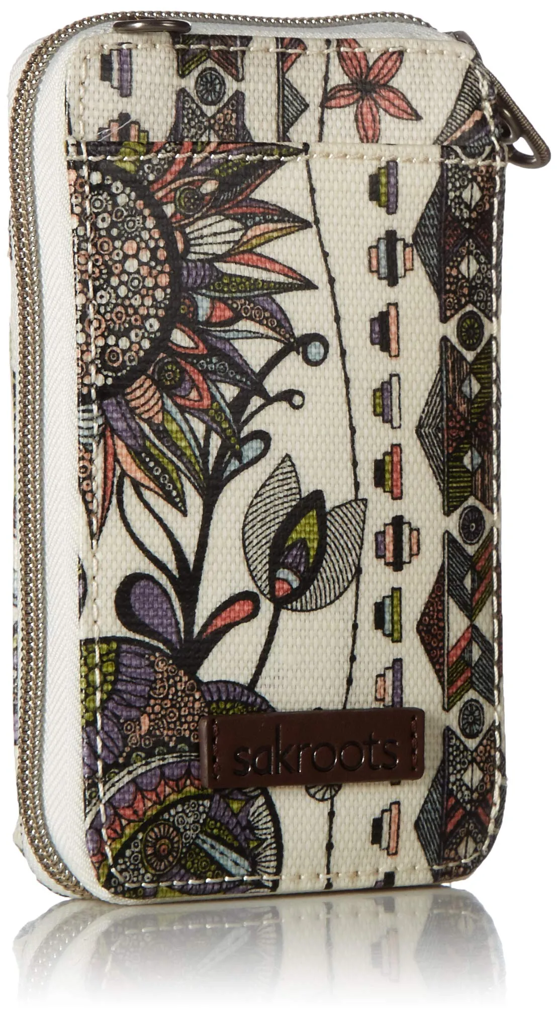 Sakroots Artist Circle Smartphone Wristlet Convertible Cross Body Bag