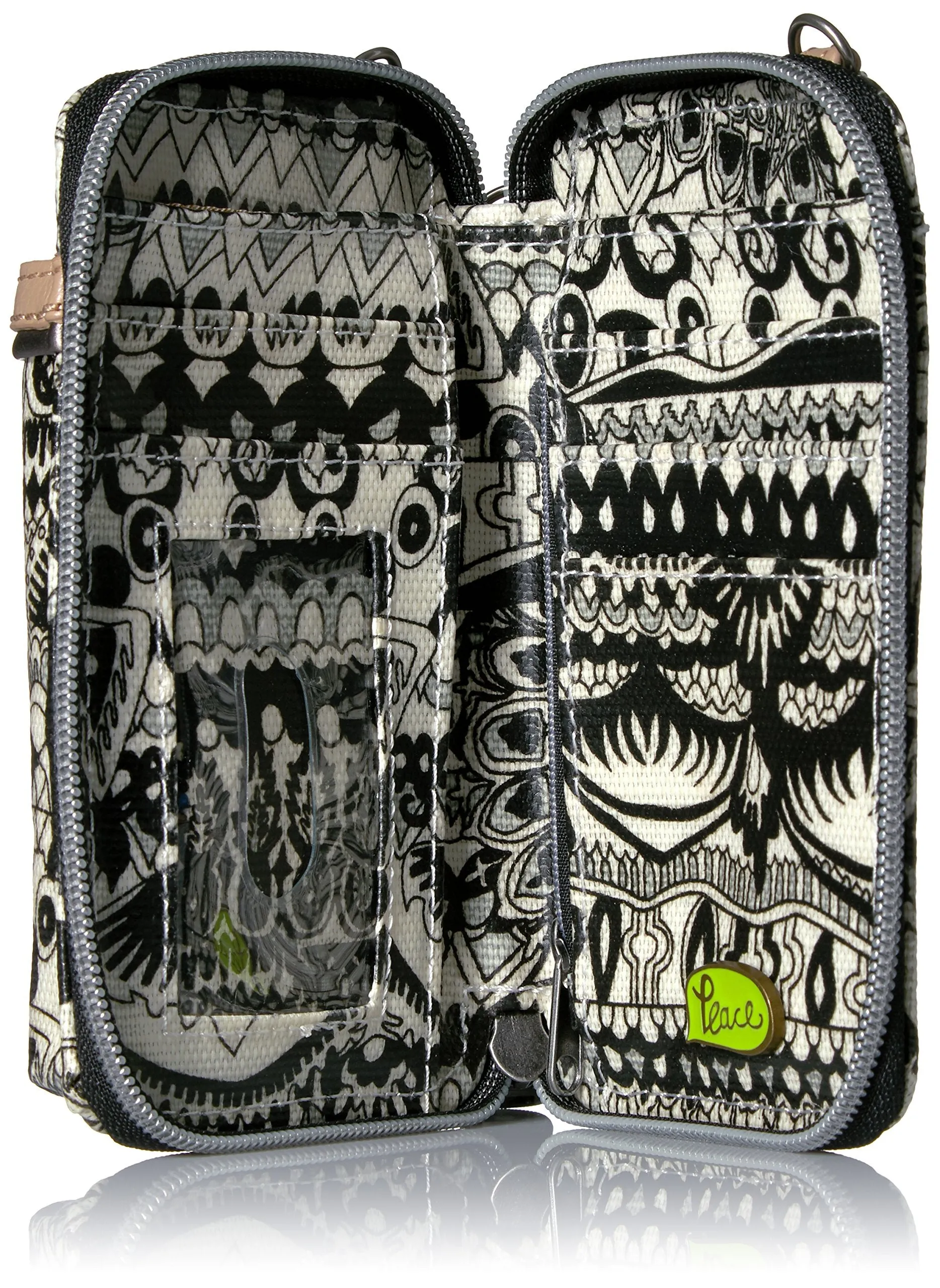 Sakroots Artist Circle Smartphone Wristlet Convertible Cross Body Bag
