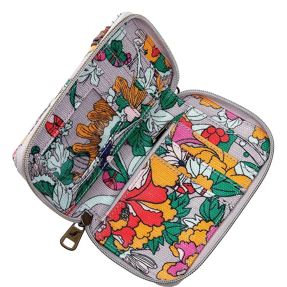 Sakroots Artist Circle Smartphone Wristlet Convertible Cross Body Bag