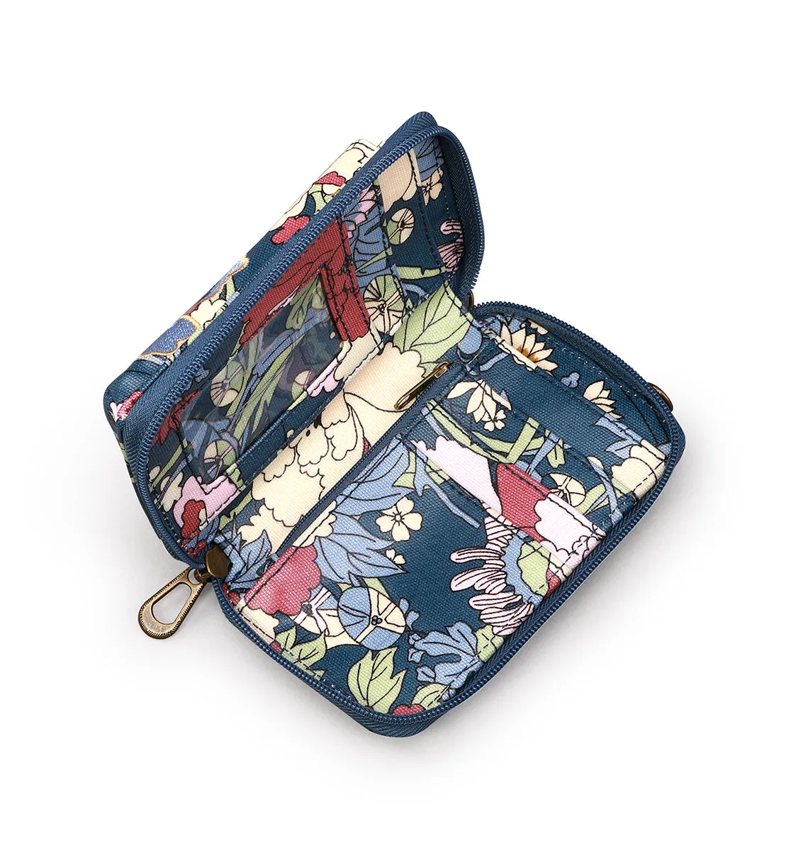 Sakroots Artist Circle Smartphone Wristlet Convertible Cross Body Bag