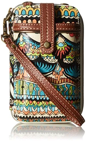 Sakroots Artist Circle Smartphone Wristlet Convertible Cross Body Bag