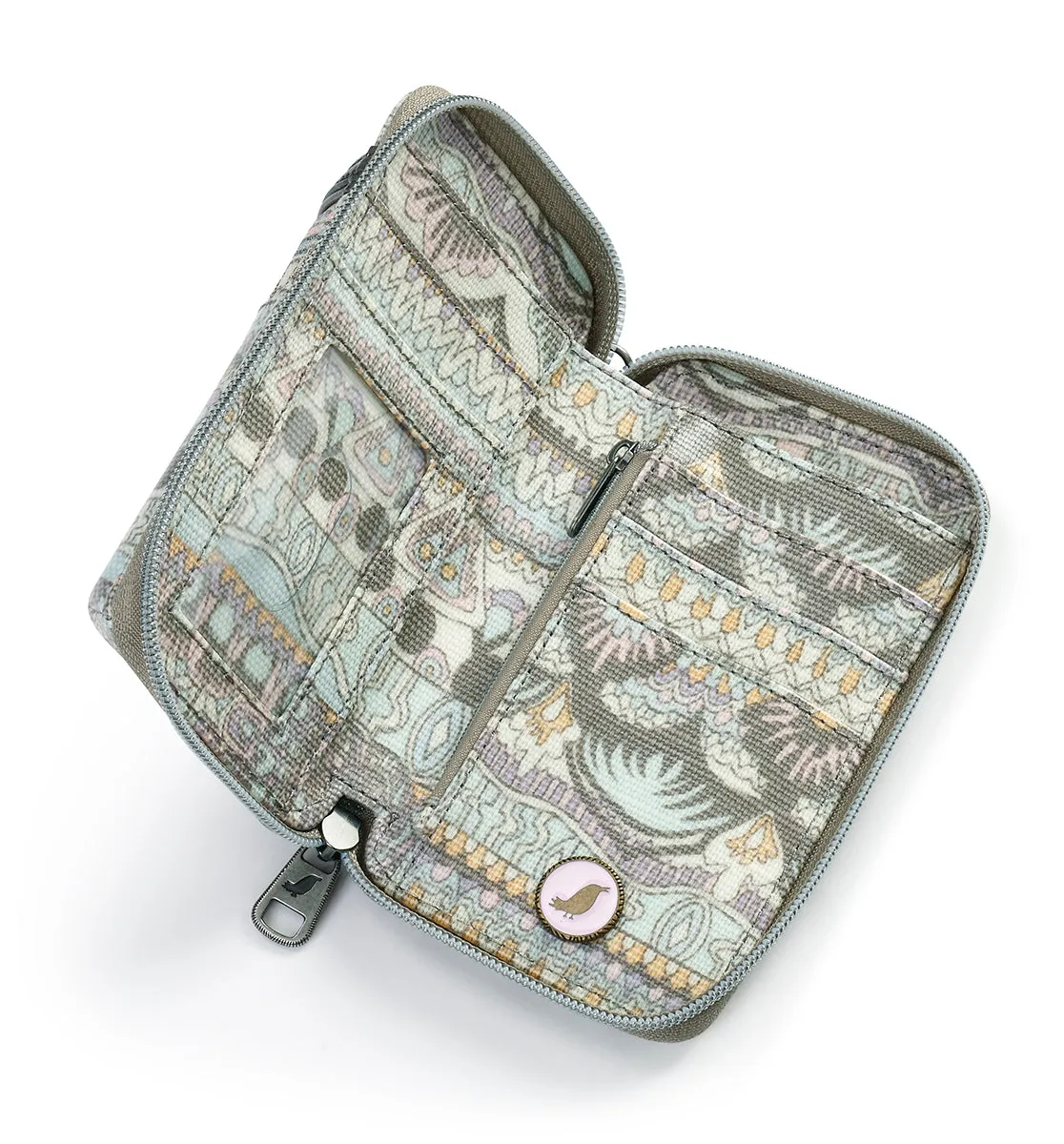 Sakroots Artist Circle Smartphone Wristlet Convertible Cross Body Bag