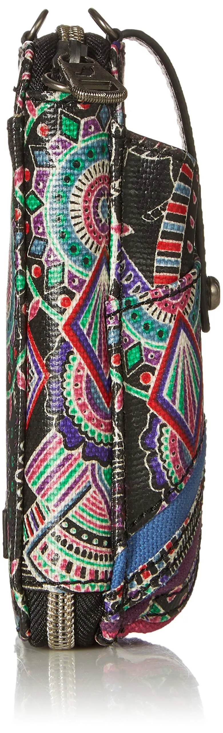 Sakroots Artist Circle Smartphone Wristlet Convertible Cross Body Bag