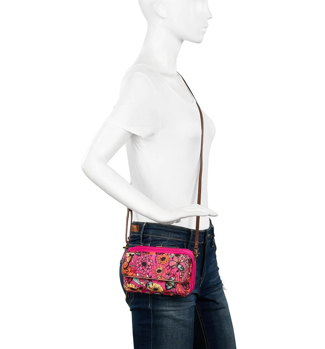 Sakroots Luna Smartphone Crossbody