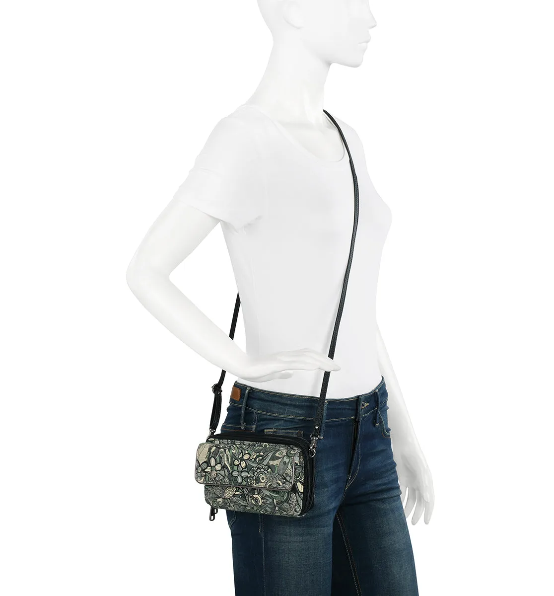 Sakroots Luna Smartphone Crossbody