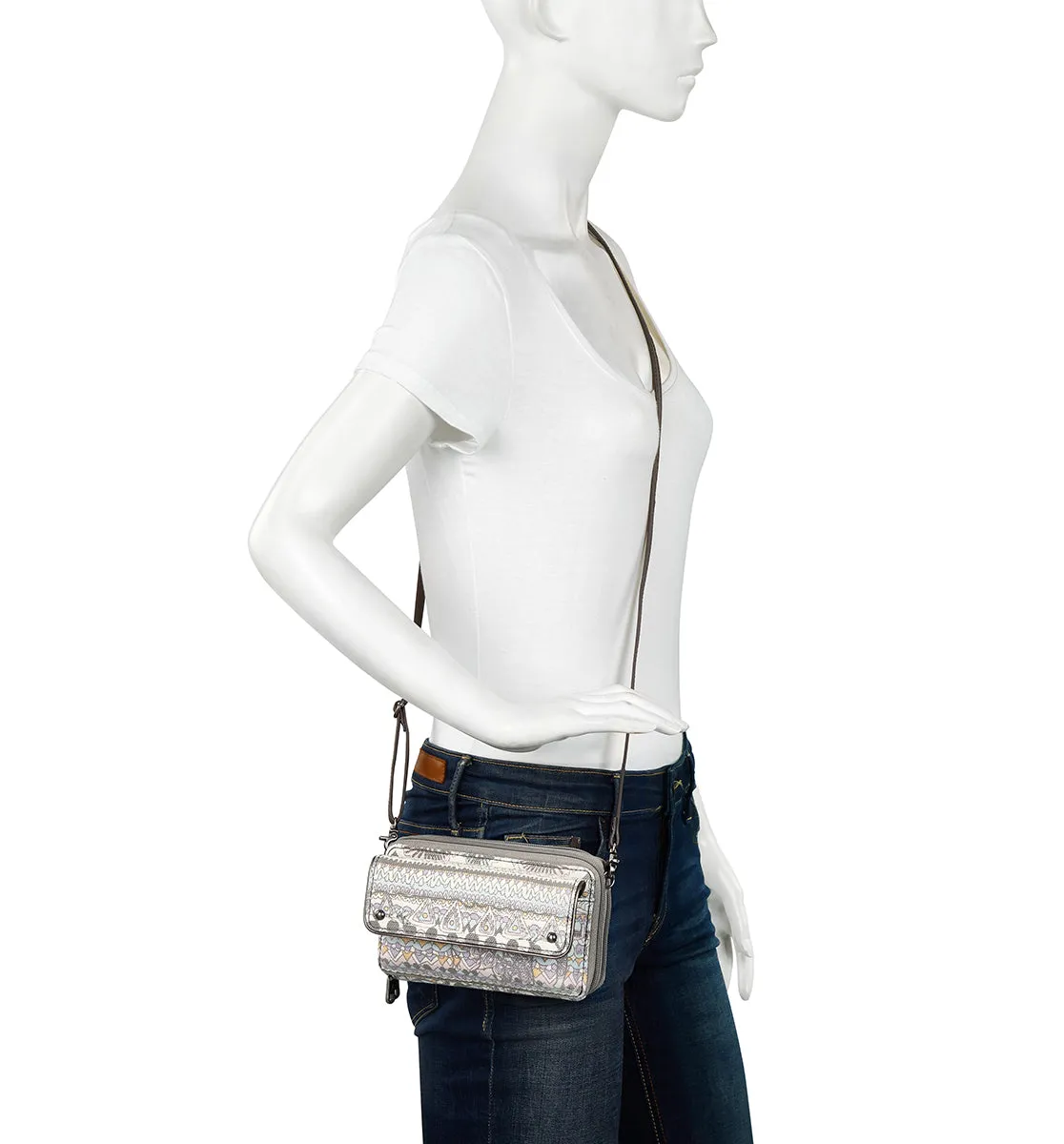 Sakroots Luna Smartphone Crossbody
