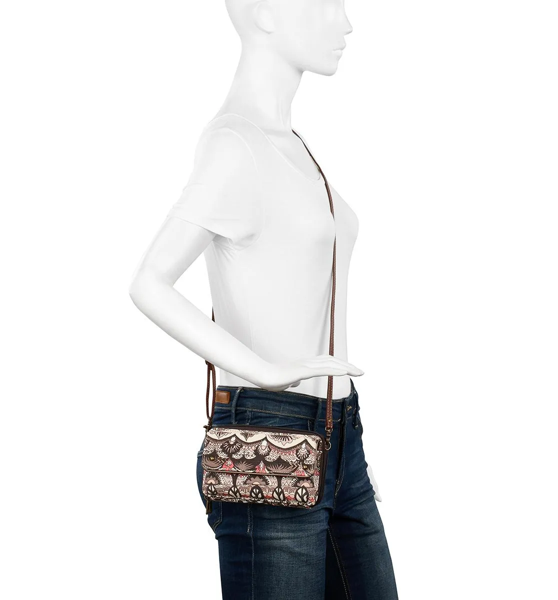 Sakroots Luna Smartphone Crossbody