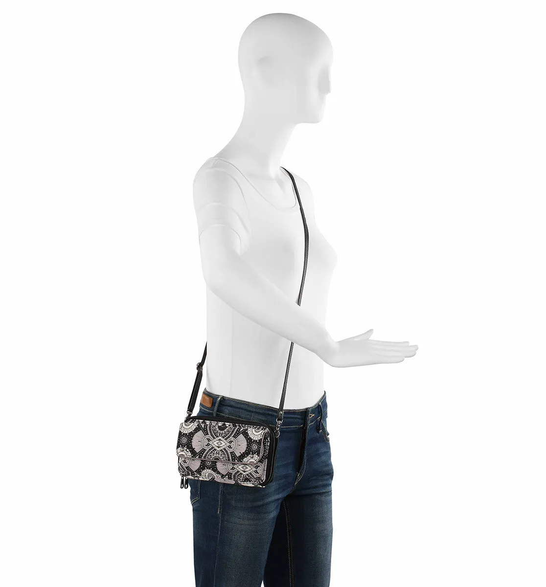 Sakroots Luna Smartphone Crossbody
