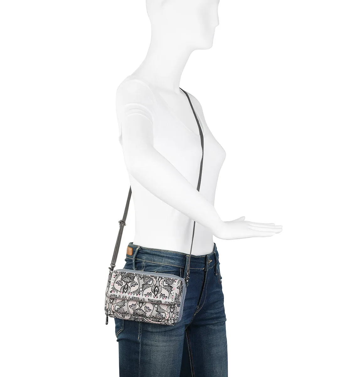 Sakroots Luna Smartphone Crossbody