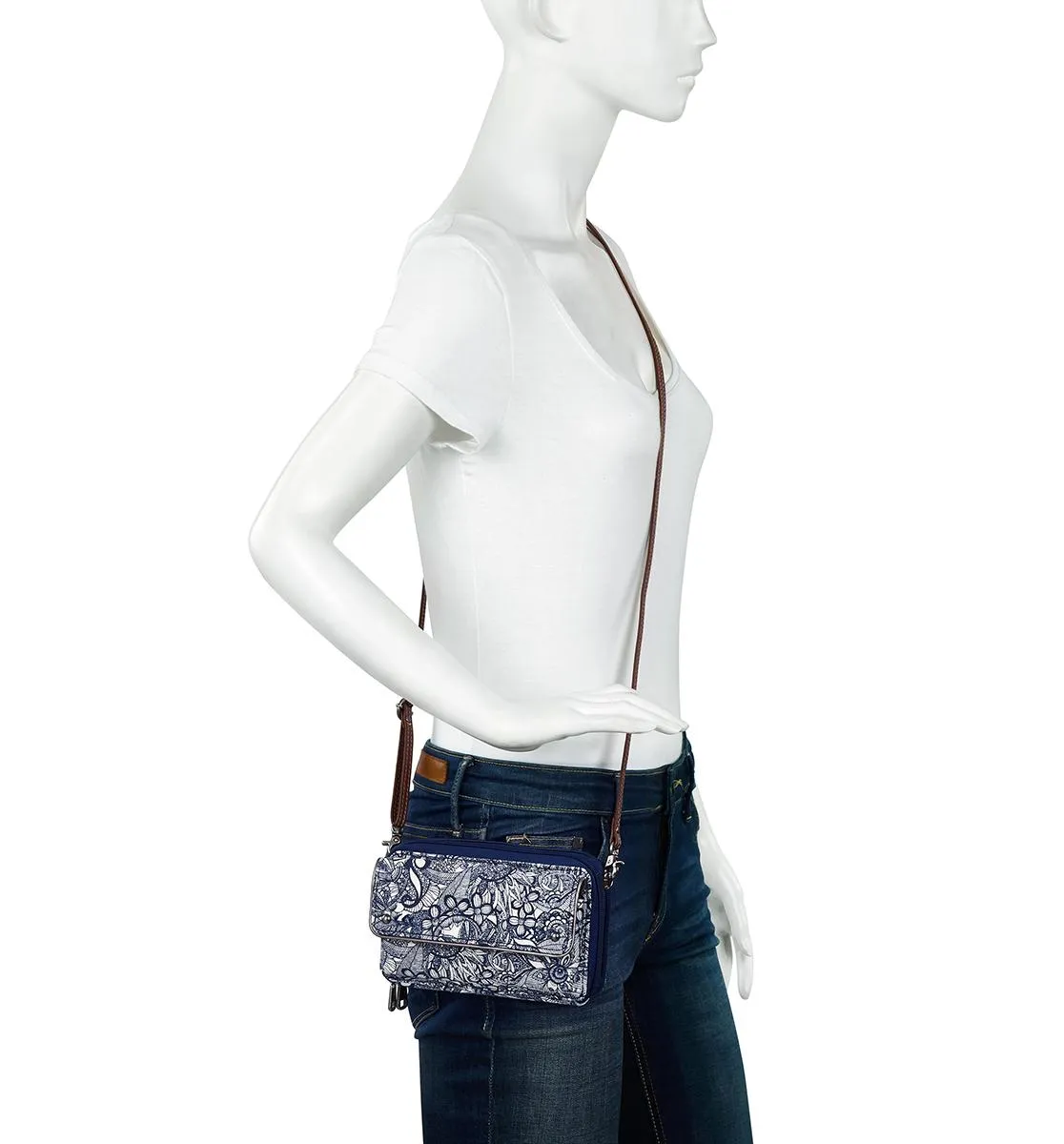 Sakroots Luna Smartphone Crossbody
