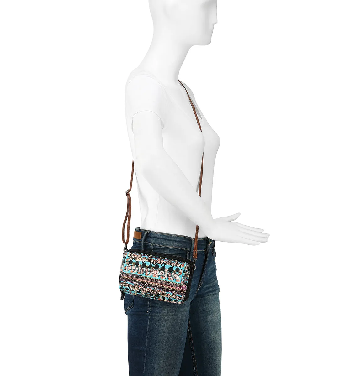 Sakroots Luna Smartphone Crossbody
