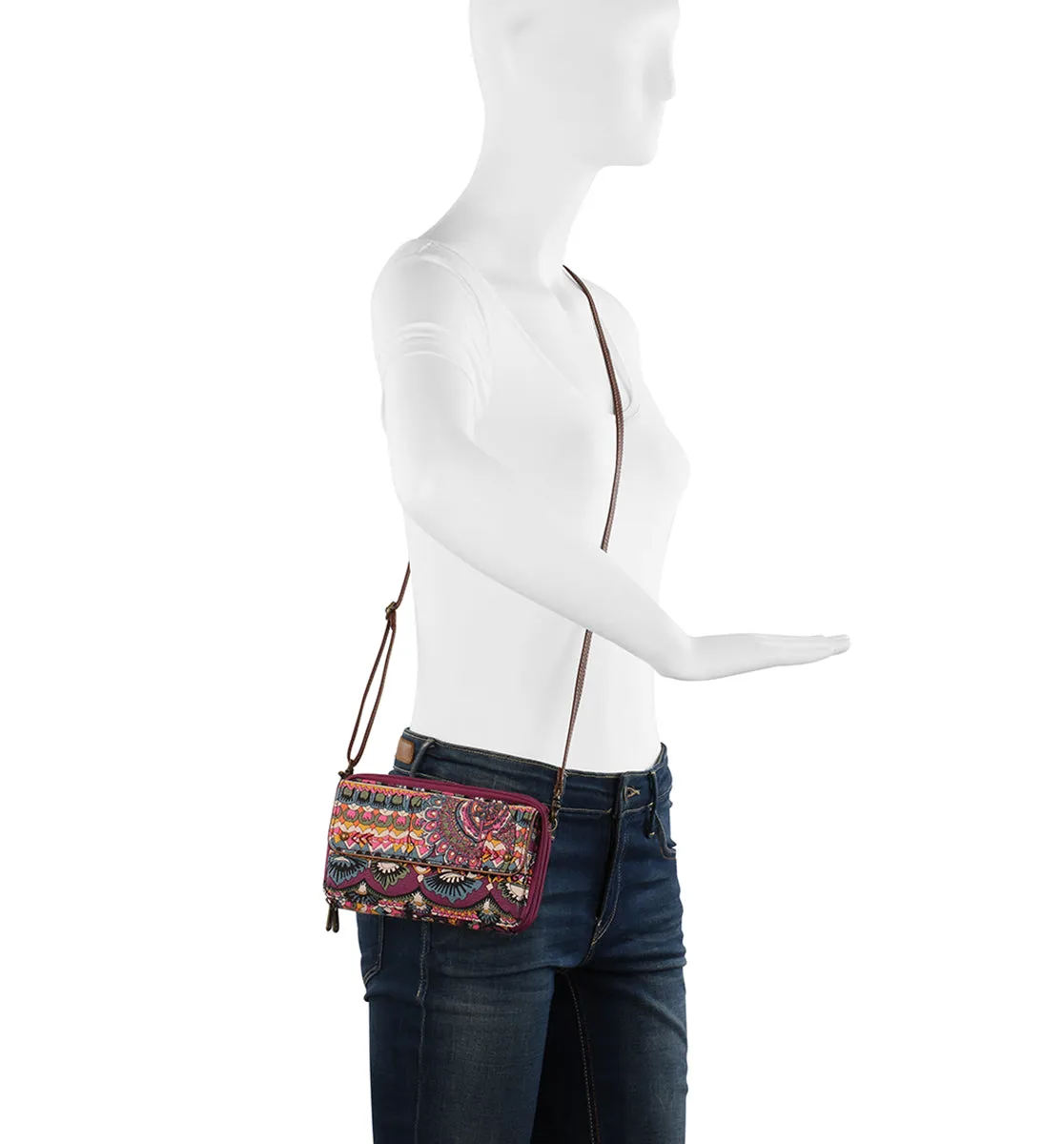 Sakroots Luna Smartphone Crossbody