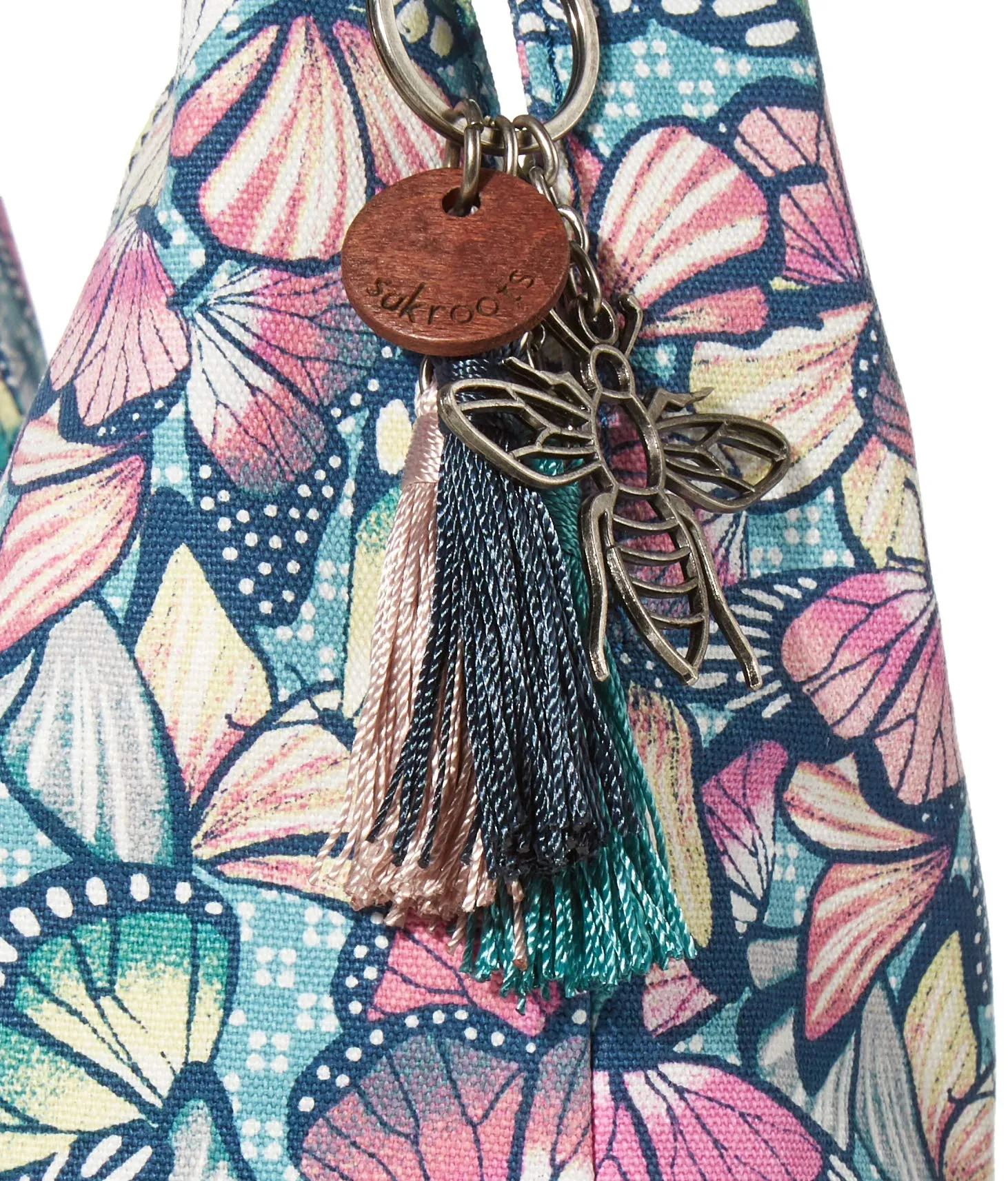 Sakroots Women's Hermosa, Orchid Butterfly Bloom