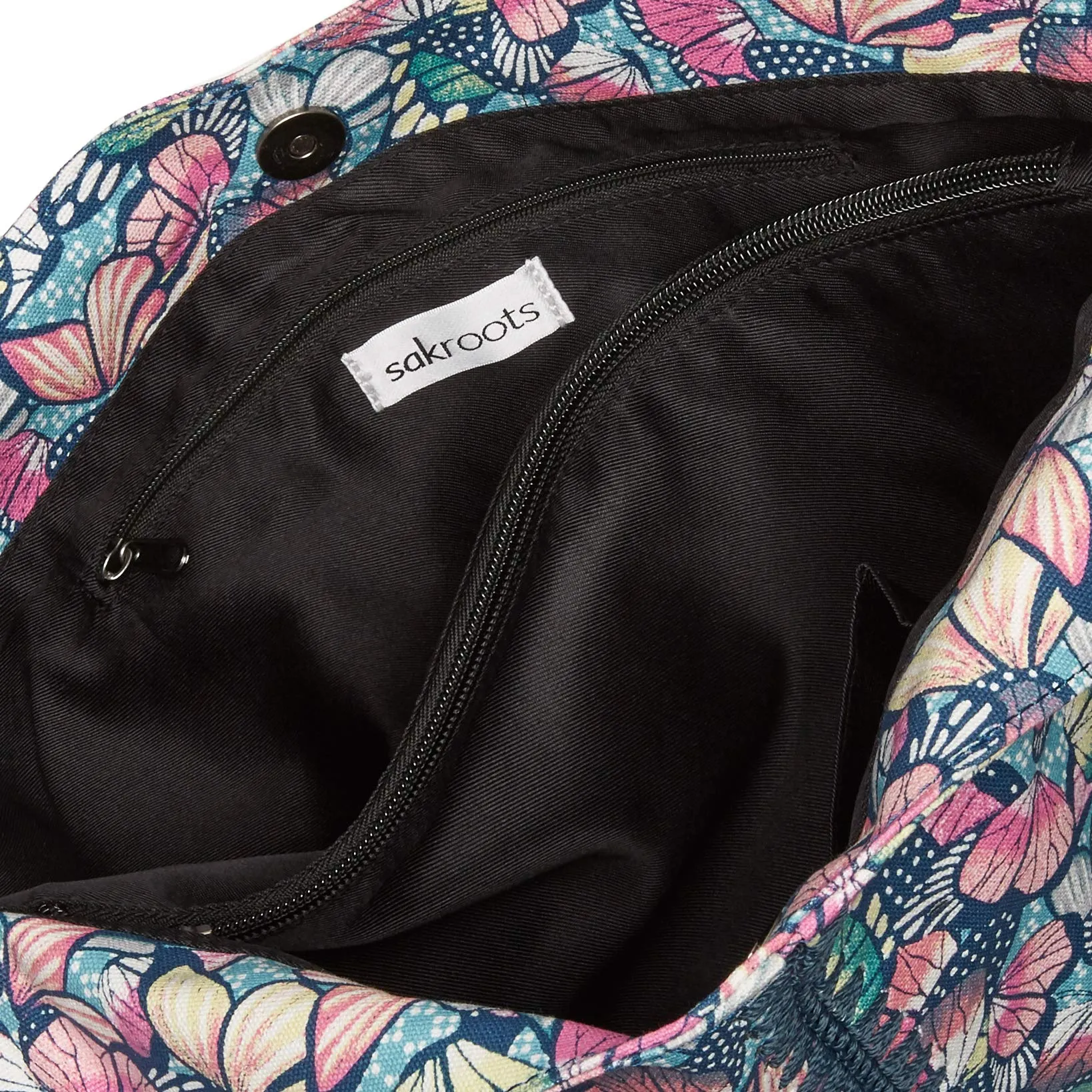 Sakroots Women's Hermosa, Orchid Butterfly Bloom