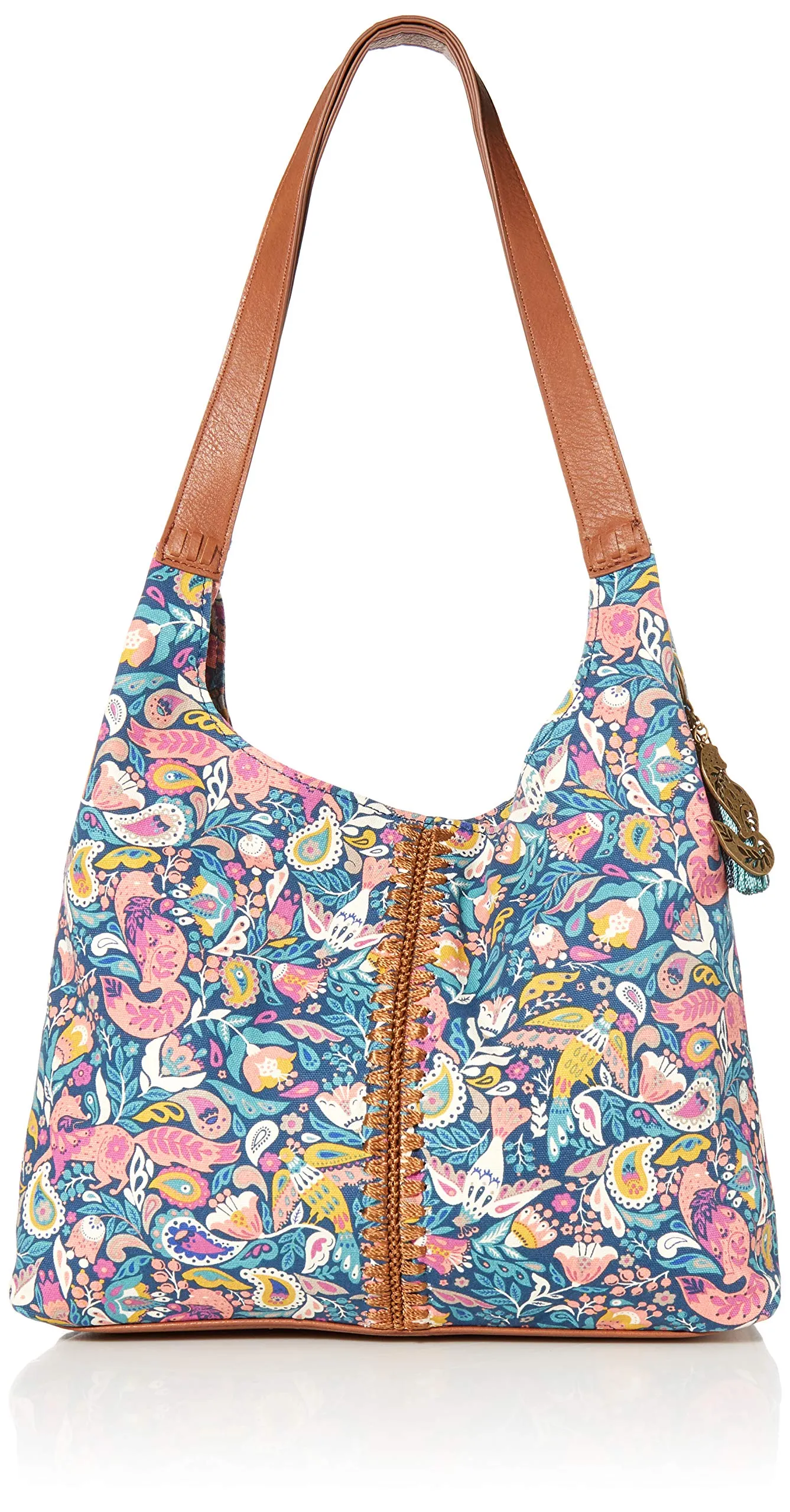 Sakroots Women's Hermosa, Teal Enchanted Forest