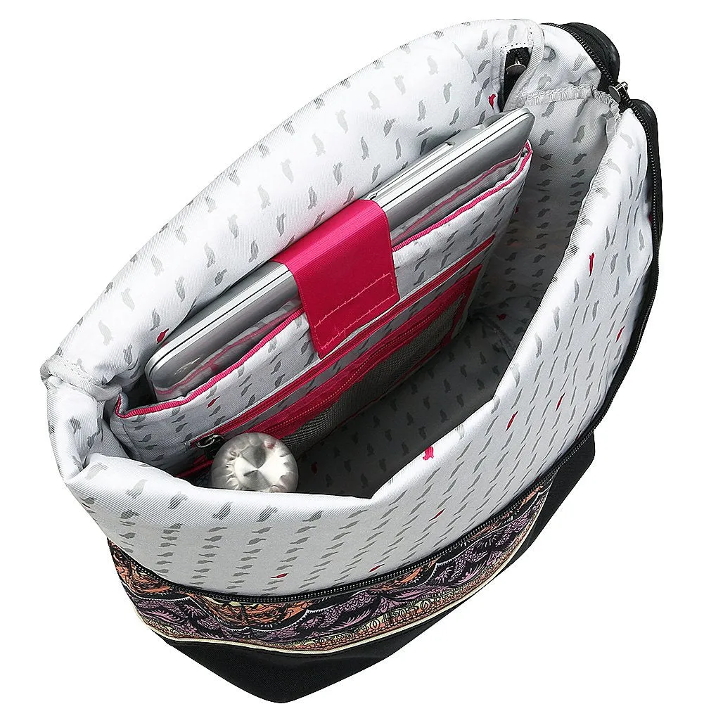 Sakroots Women's New Adventure Nylon Roll Top Backpack