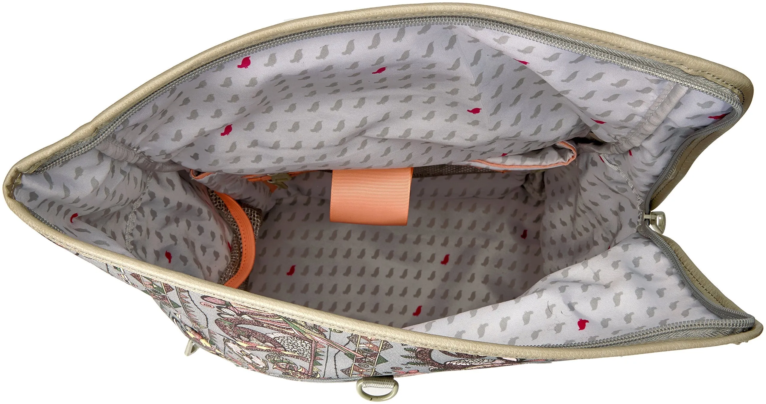 Sakroots Women's New Adventure Nylon Roll Top Backpack