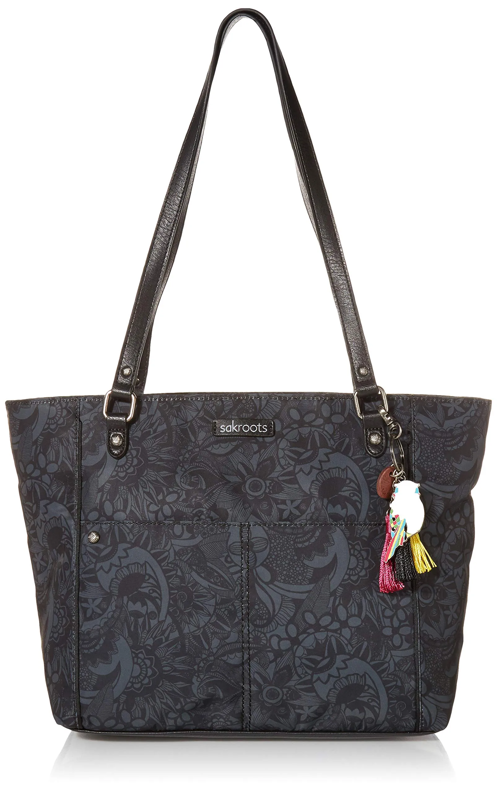 Sakroots womens Women's Metro Tote, Black Spirit Desert, One Size US