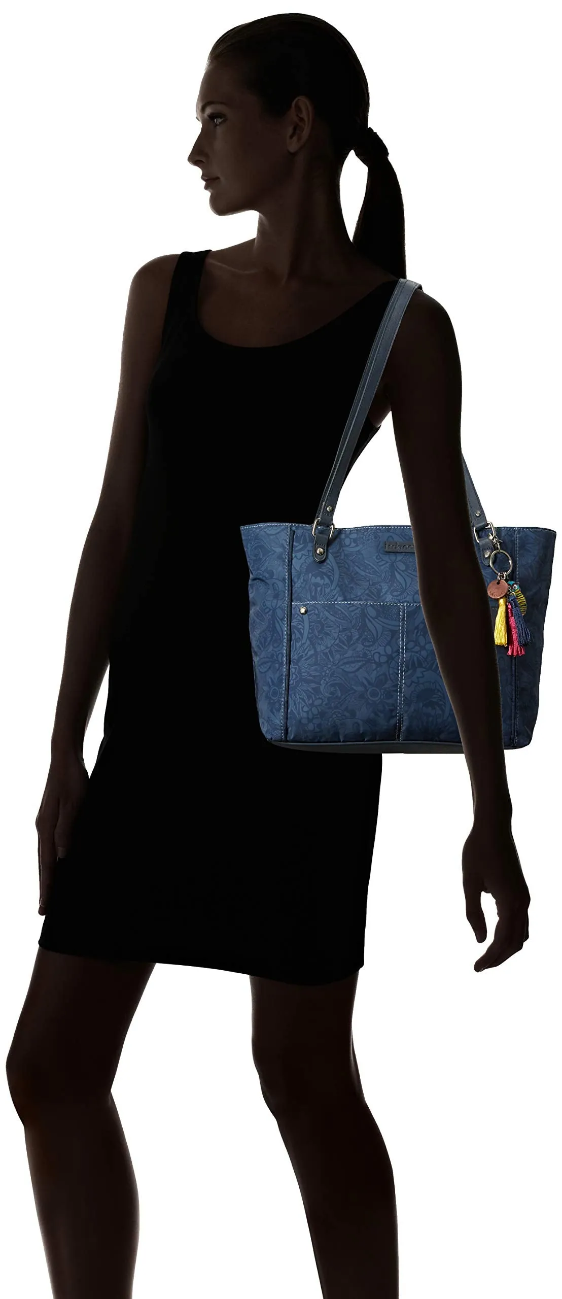 Sakroots womens Women's Metro Tote, Indigo Spirit Desert, One Size US
