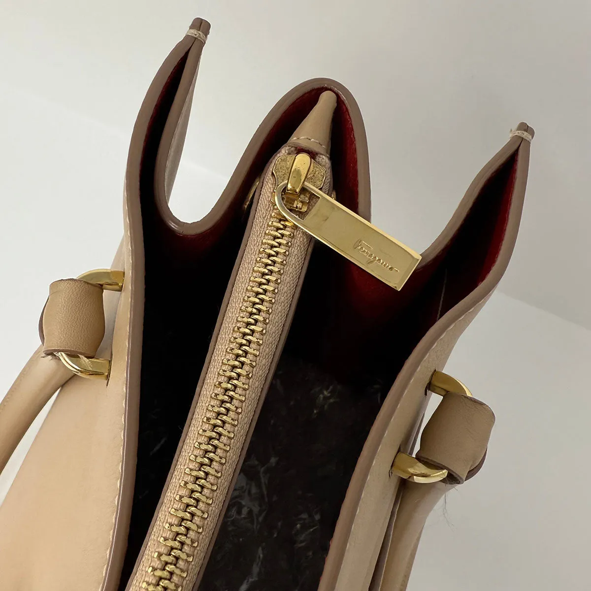 Salvatore Ferragamo Juliette Lock Story Tote