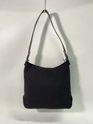Salvatore Ferragamo Studio Black Leather Shoulder Bag