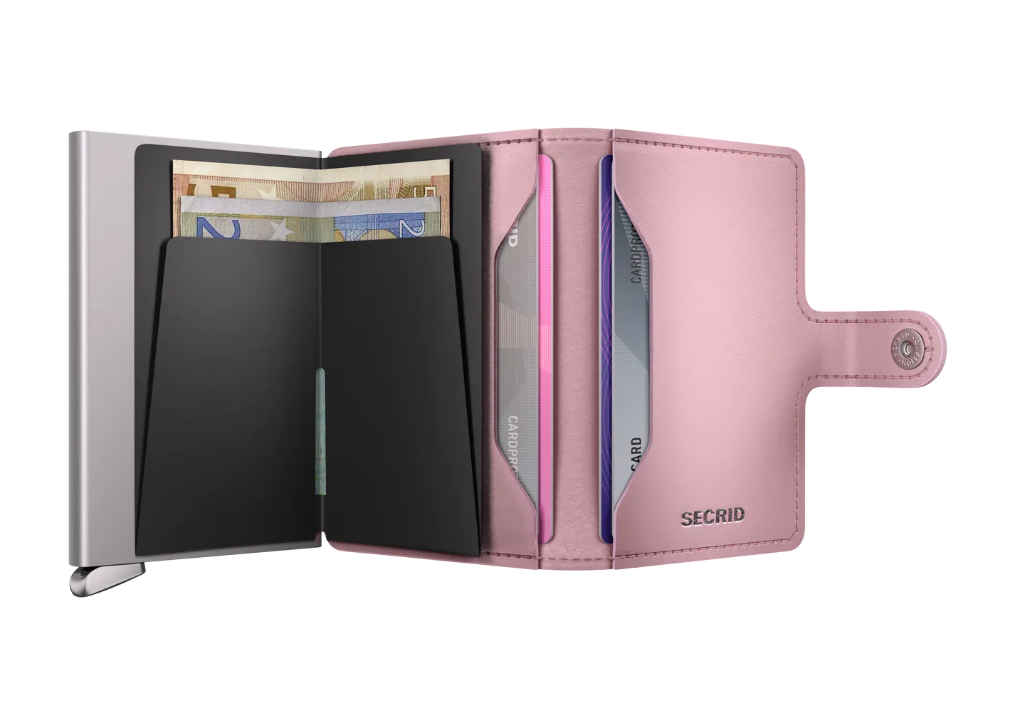 SECRID - Miniwallet Premium Embross Diamond Rose