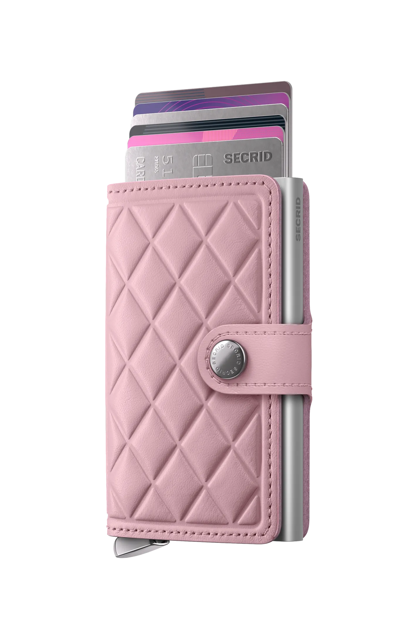 SECRID - Miniwallet Premium Embross Diamond Rose