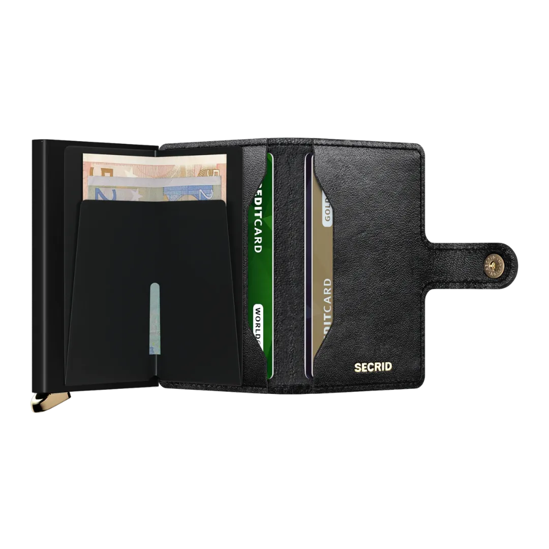 SECRID - Premium Miniwallet Emboss Diamond Black