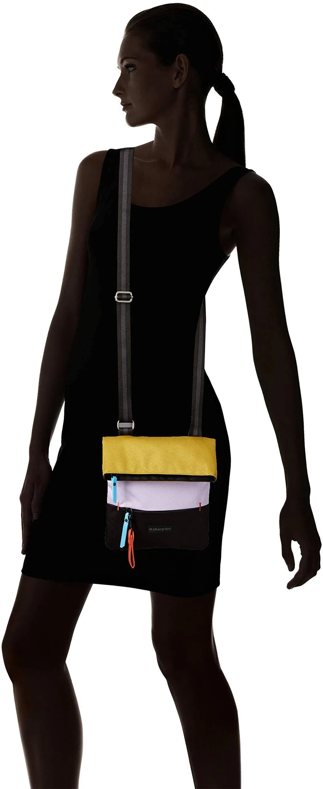 Sherpani Pica, Recycled Nylon Crossbody Purse, Mini Crossbody Bag, Shoulder Bag, Fashion Purse for Women, RFID Protection