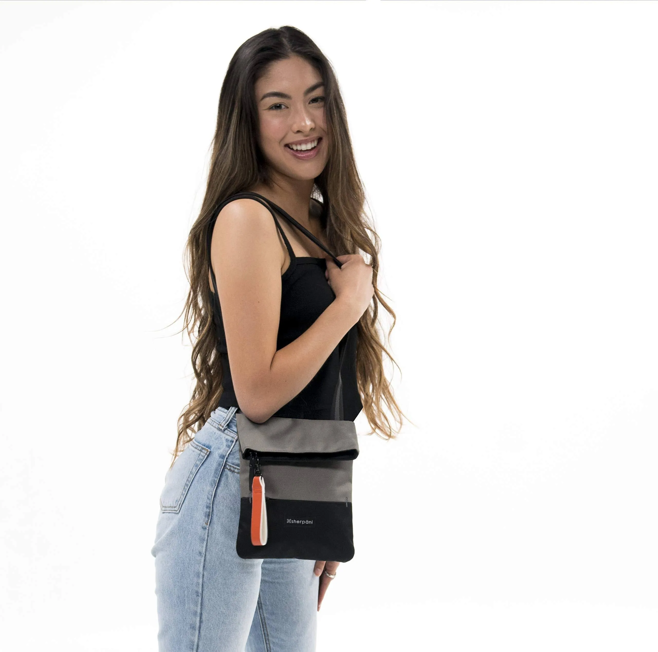 Sherpani Pica, Recycled Nylon Crossbody Purse, Mini Crossbody Bag, Shoulder Bag, Fashion Purse for Women, RFID Protection