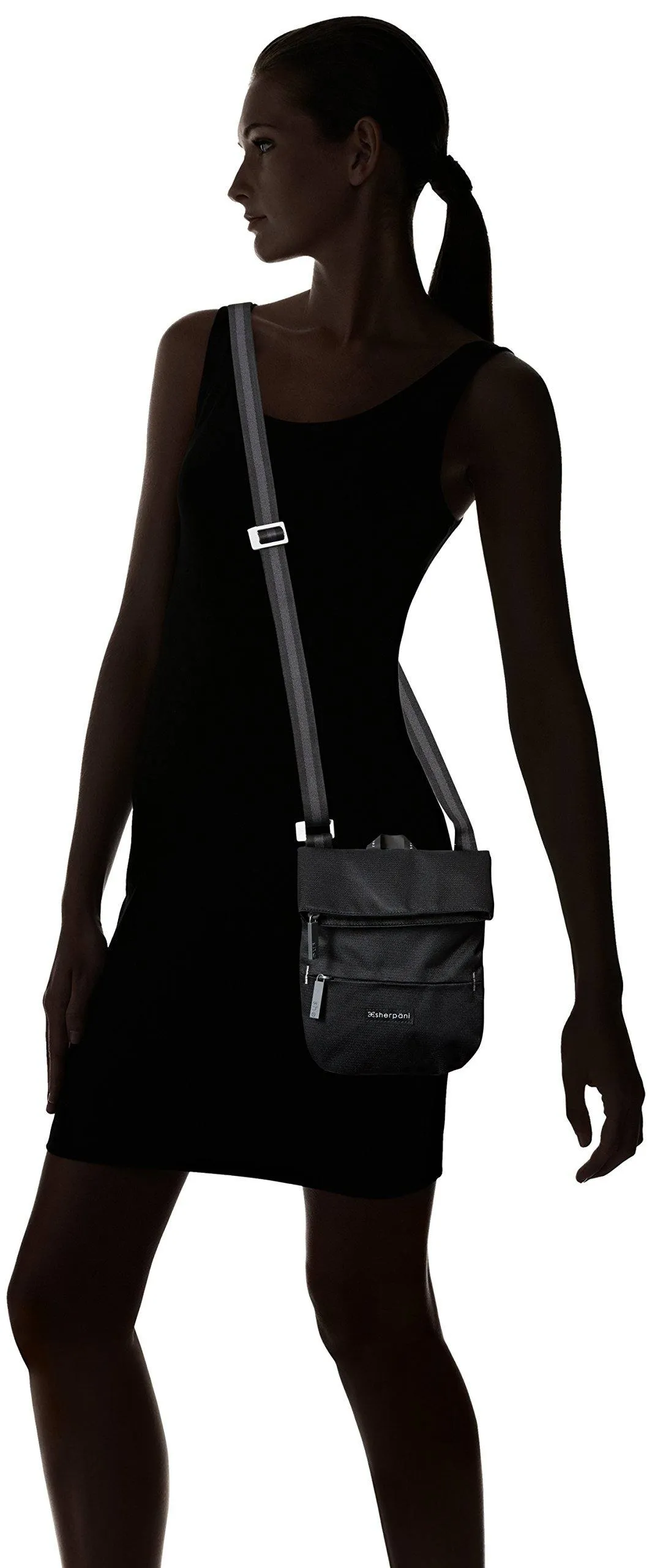 Sherpani Pica, Recycled Nylon Crossbody Purse, Mini Crossbody Bag, Shoulder Bag, Fashion Purse for Women, RFID Protection