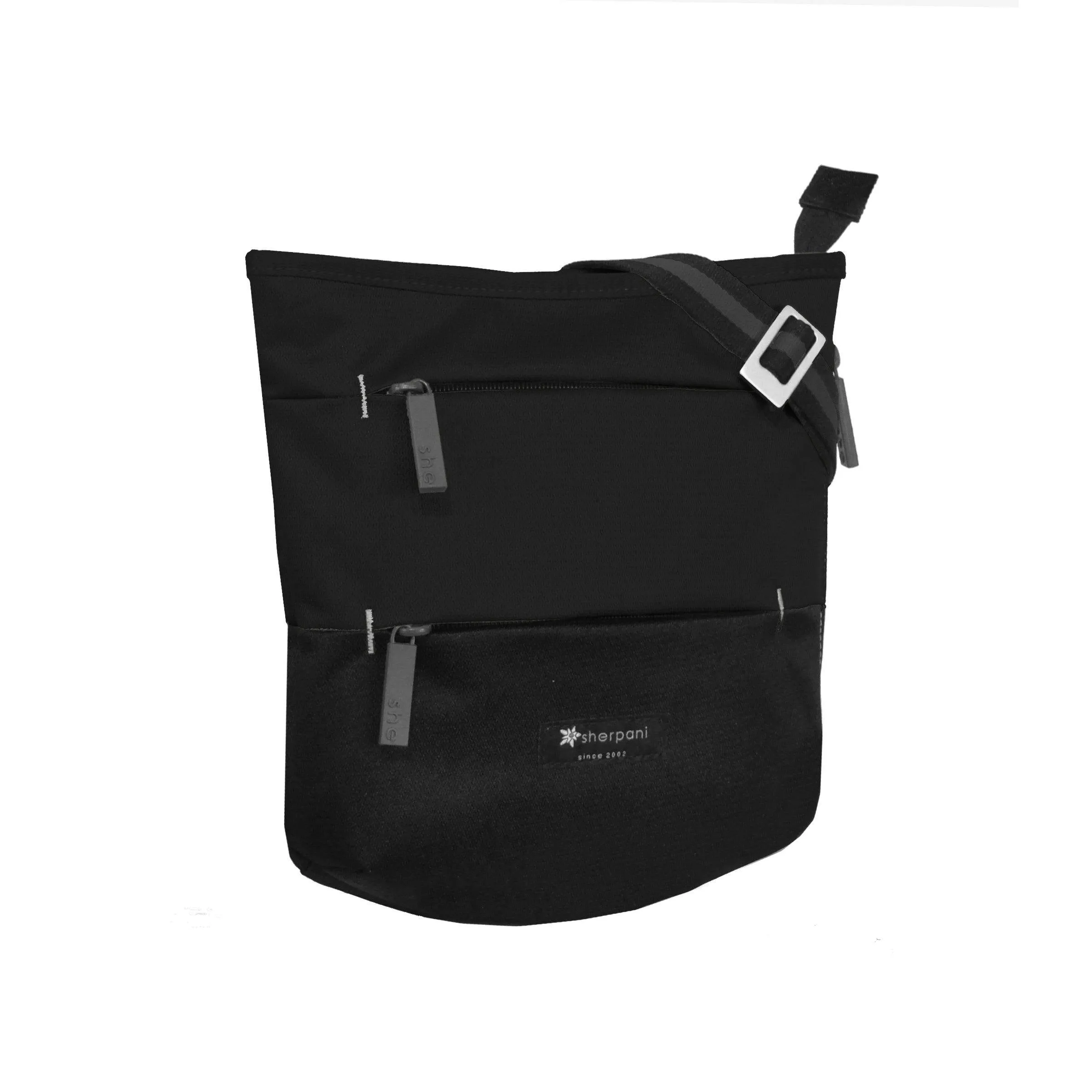 Sherpani Sadie Recycled Nylon Crossbody Bag, Essential Messenger Bag, Medium Shoulder Bag for Women, RFID Protection