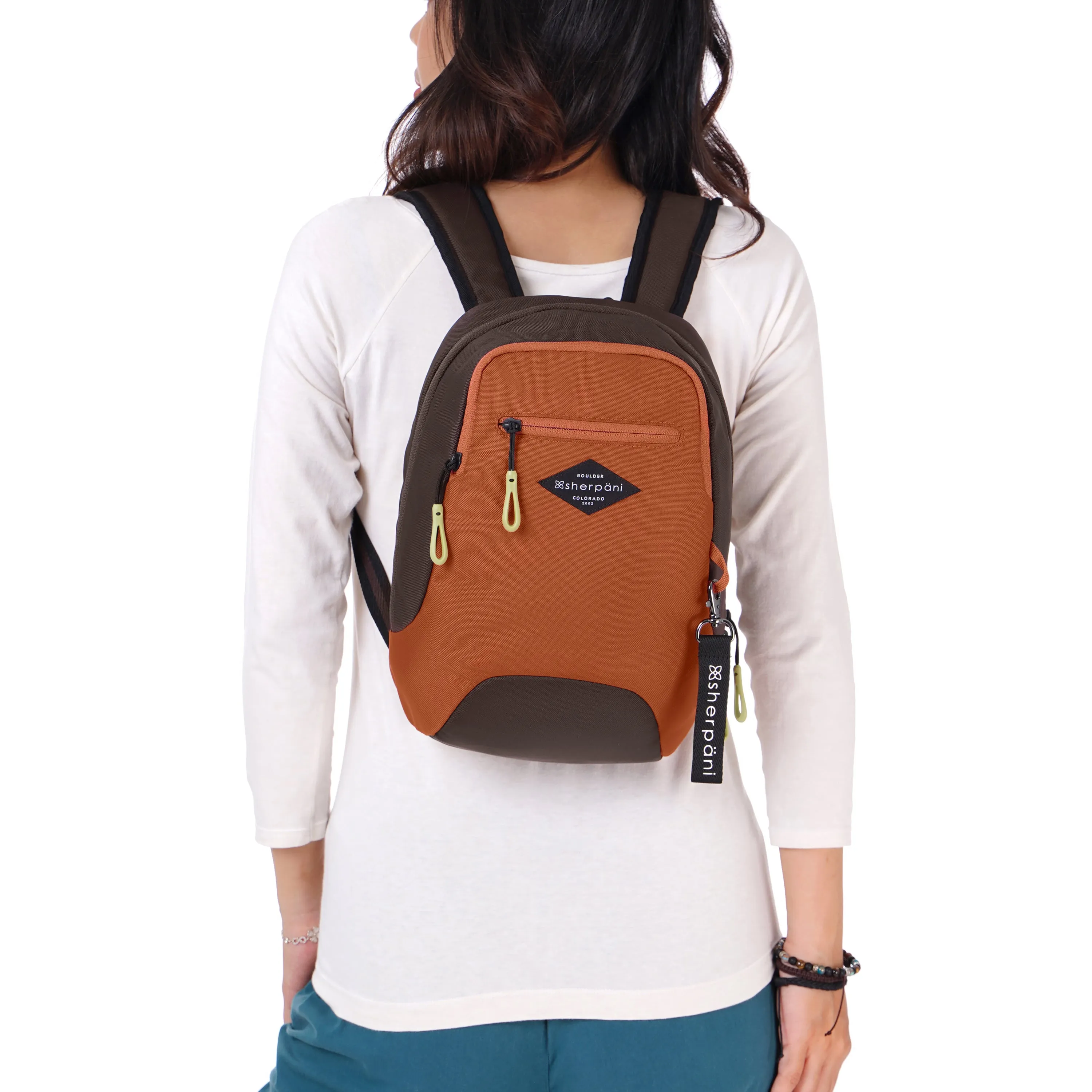 Sherpani Vespa, Mini Backpack for Women, Travel Backpack Purse, RFID Protection, Fits 10 Inch Tablet