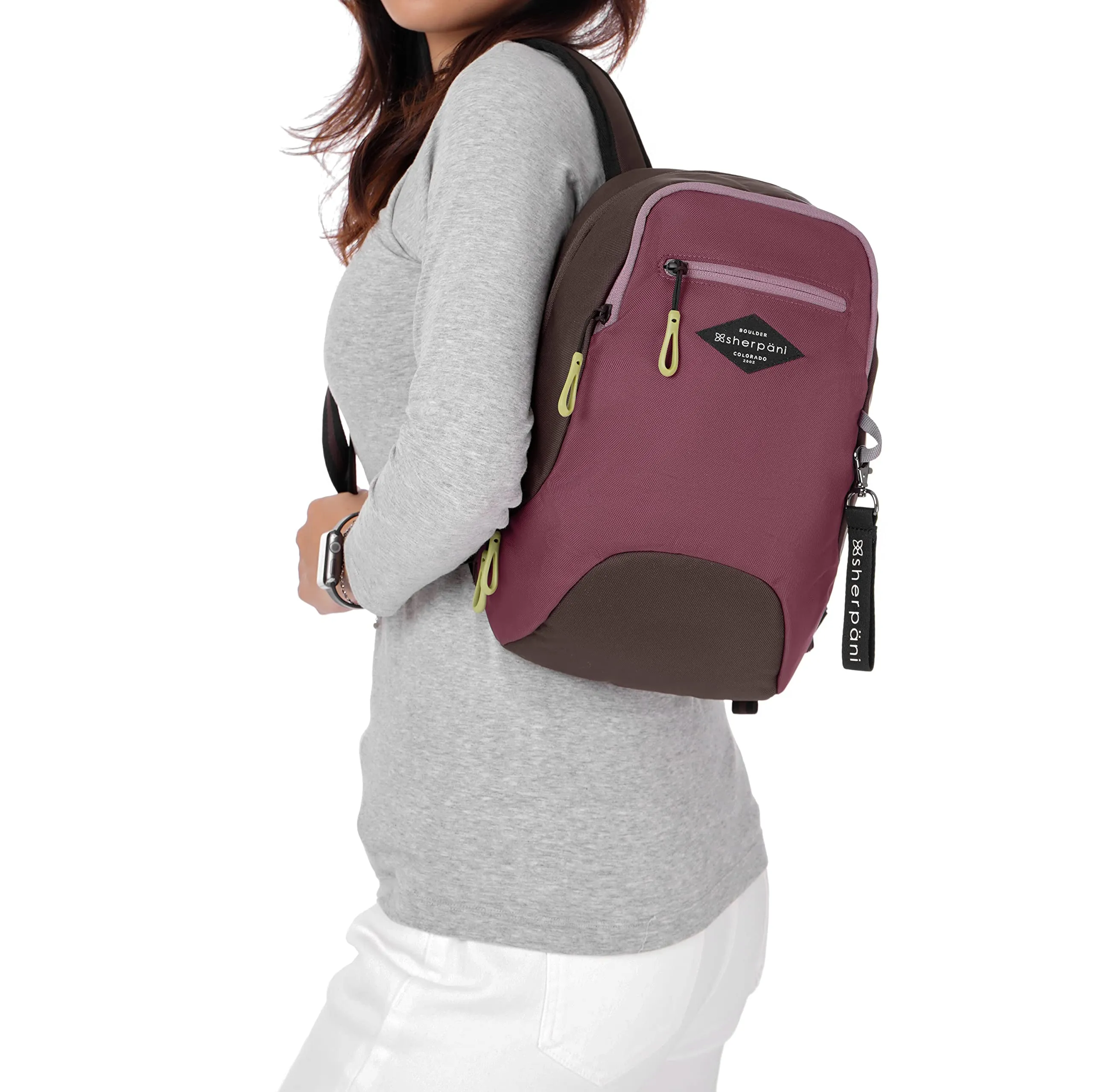 Sherpani Vespa, Mini Backpack for Women, Travel Backpack Purse, RFID Protection, Fits 10 Inch Tablet