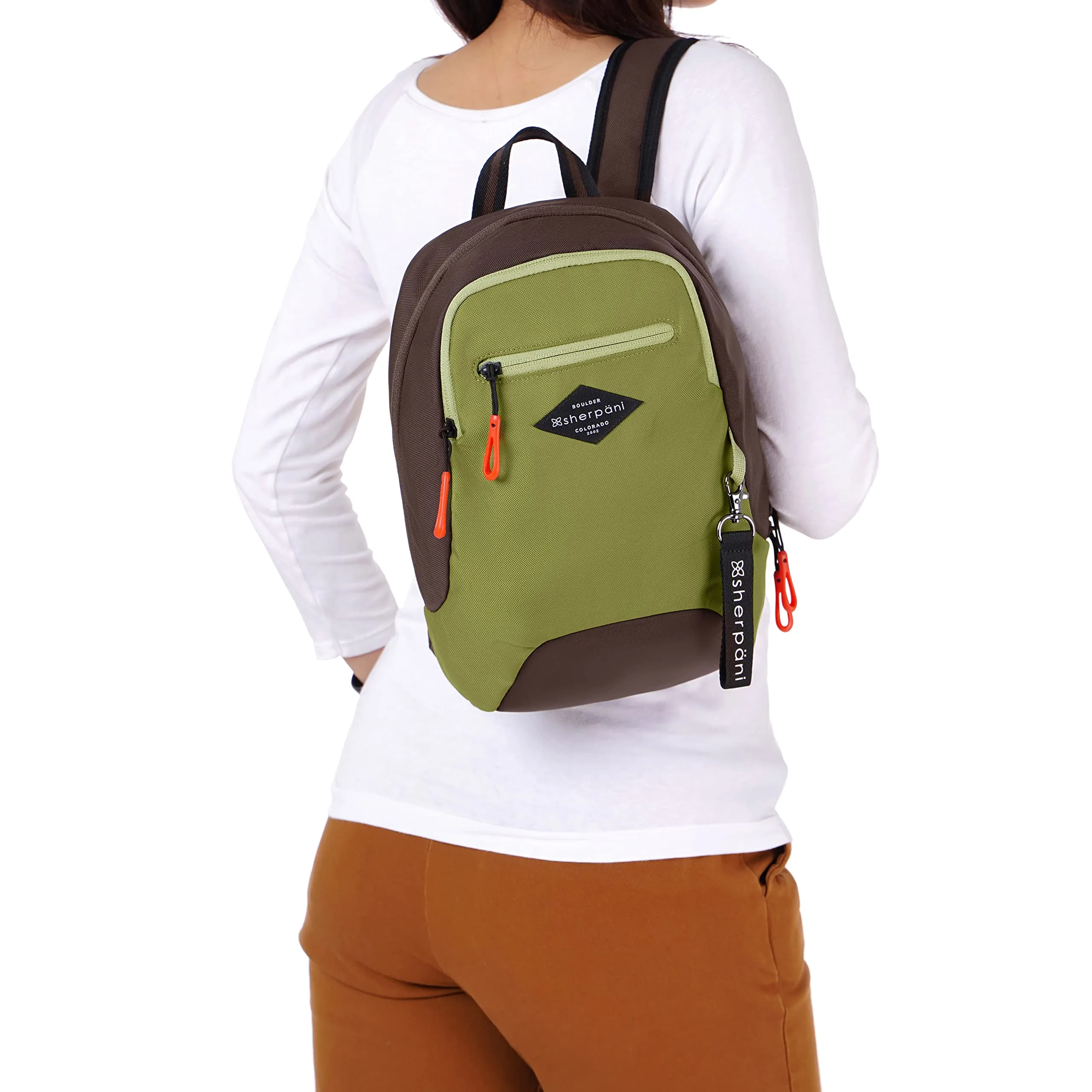 Sherpani Vespa, Mini Backpack for Women, Travel Backpack Purse, RFID Protection, Fits 10 Inch Tablet