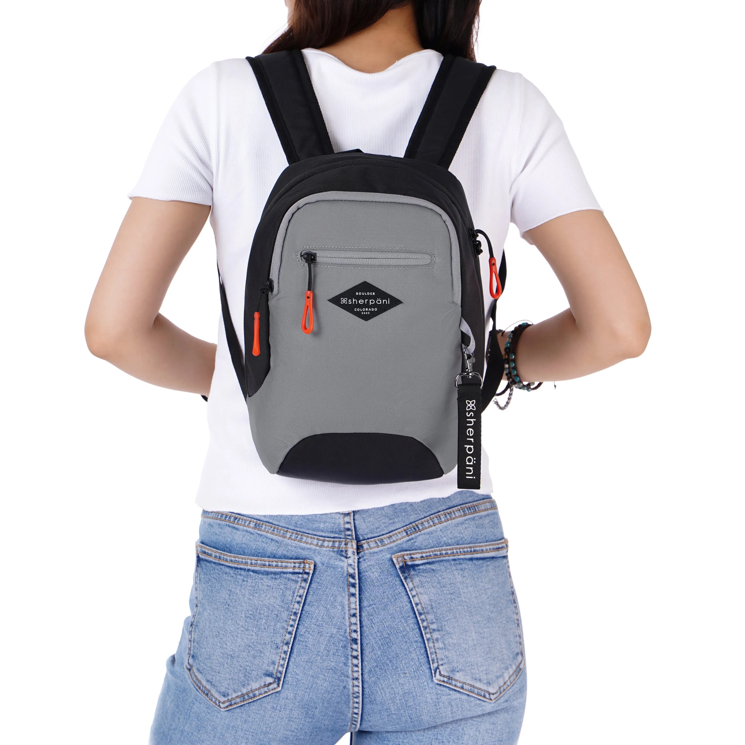 Sherpani Vespa, Mini Backpack for Women, Travel Backpack Purse, RFID Protection, Fits 10 Inch Tablet