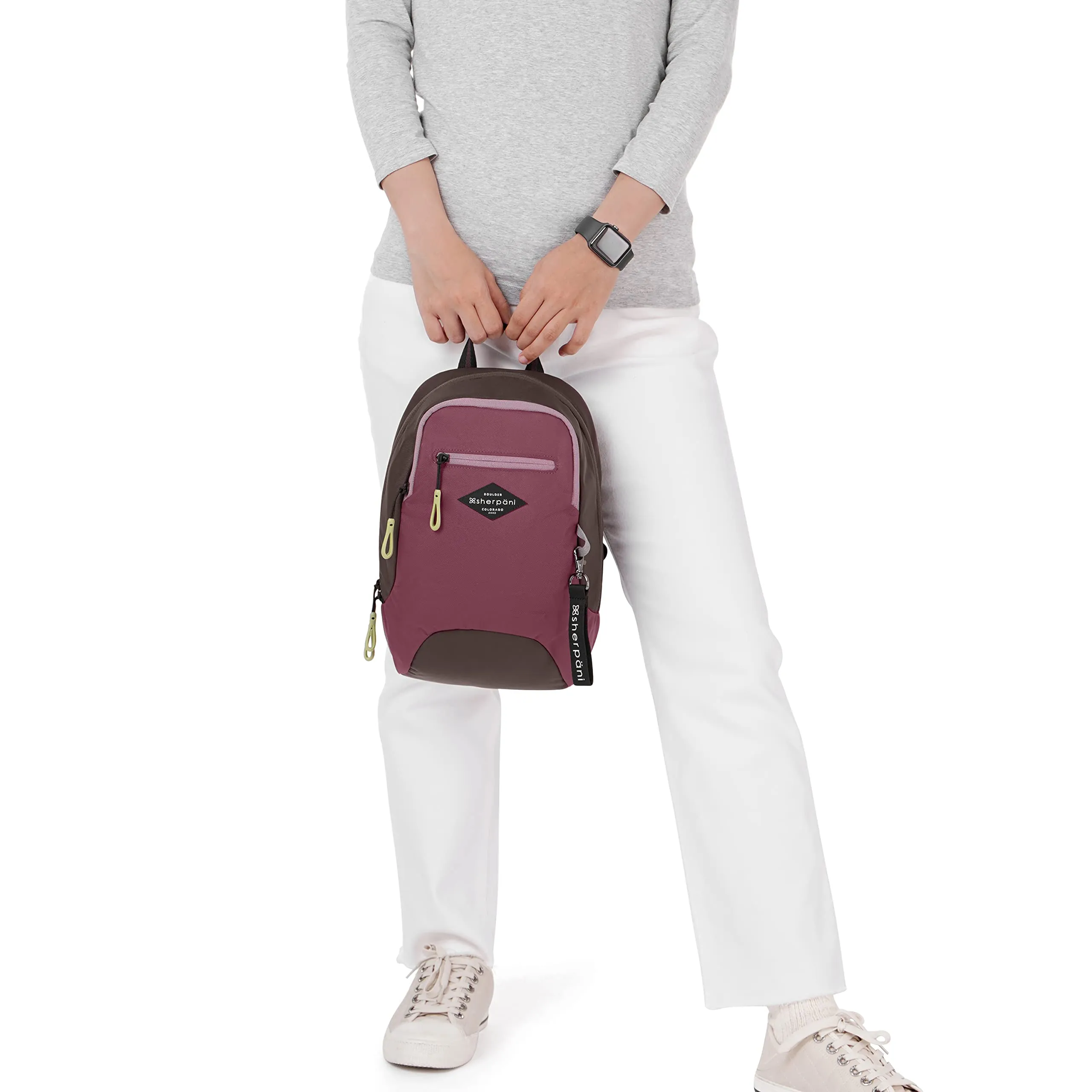 Sherpani Vespa, Mini Backpack for Women, Travel Backpack Purse, RFID Protection, Fits 10 Inch Tablet