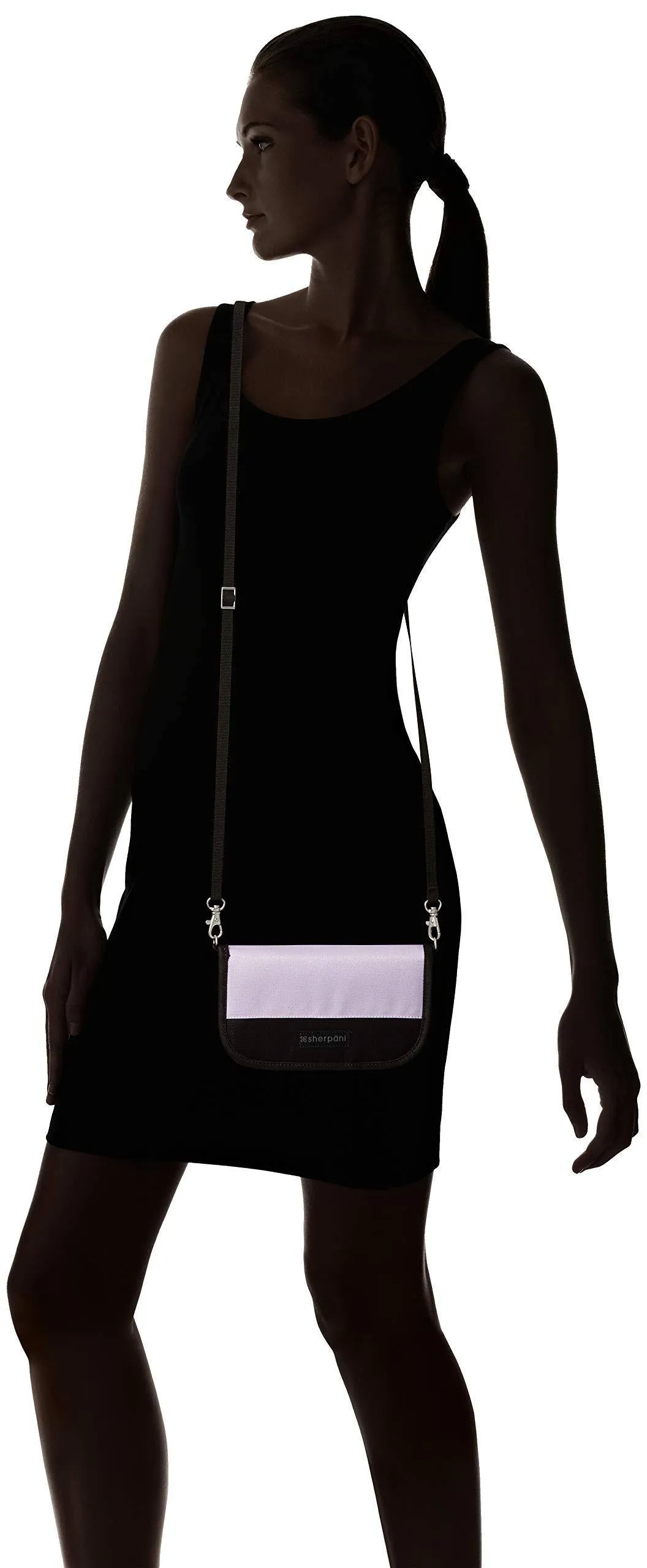 Sherpani Zoe 2.0 Crossbody Wallet for Women, with RFID Protection, made from Recycled Nylon Fabric